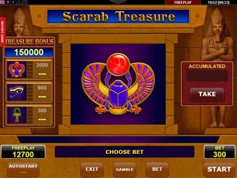 Jogue Scarab Treasure online